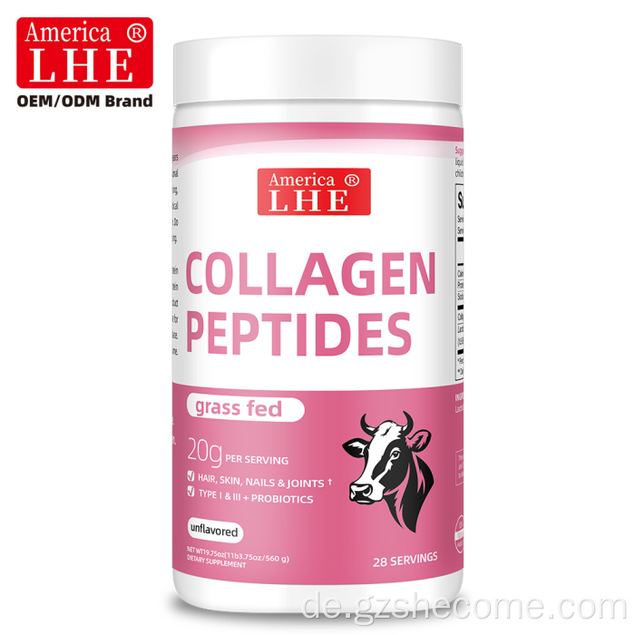 Kollagenpeptid-Pulver 560 g Hautunterstützung